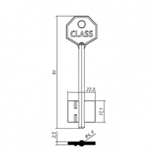 КЛАСС-2 (90x17 мм)