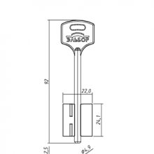 ЭЛЬБОР-12 (90x24 мм)